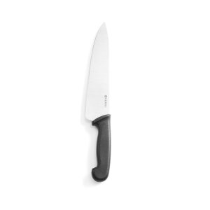 Nóż kucharski - 180 mm, czarny 