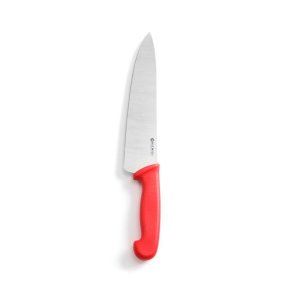 Nóż kucharski HACCP - 240 mm, czerwony 