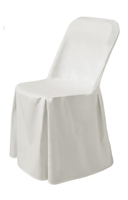 Pokrowiec na krzesło Excellent - biały 
