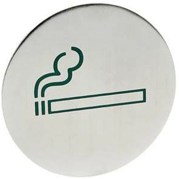 Tabliczka informacyjna na drzwi zakaz palenia - duża