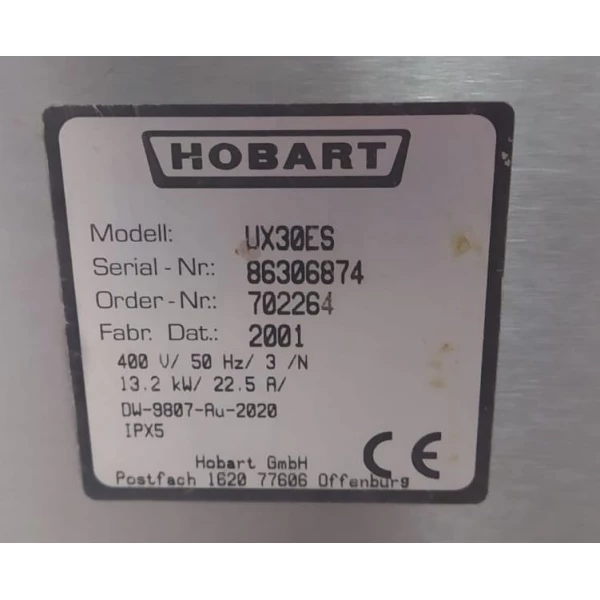 Zmywarka do garnków Hobart UX30ES